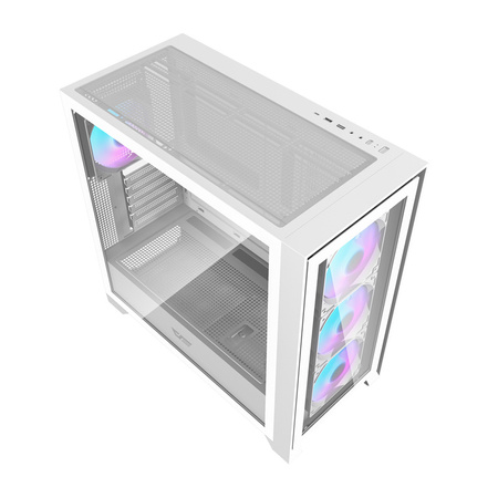 Obudowa komputerowa Darkflash DRX90 Glass (biała)