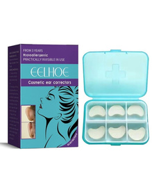 KOREKTOR USZU ZESTAW 6 SZT. PLASTRY NA ODSTAJĄCE USZY KOREKTOR ESTETYCZNY NIEWIDOCZNY WODOODPORNY