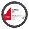 Pokrowiec nakładka na kierownicę samochodową M 37-39cm SWC-25-M AMIO-02562