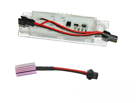 Lampki rejestracji Opel Zafira B/ Astra H/ Corsa D/ Insignia / Vectra C LED Canbus