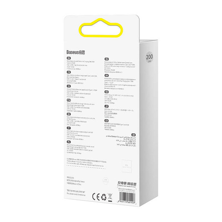Kabel USB-C do Lightning Baseus Dynamic Series, 20W, 2m (fioletowy)