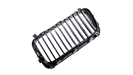 Grill sportowy pojedyncze żeberka Gloss Black BMW 7 E38 przed liftem 1994-1999
