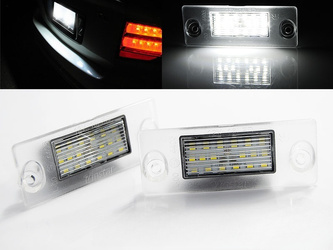 Lampki rejestracji Audi A4 B5 94-98 A3 97-00