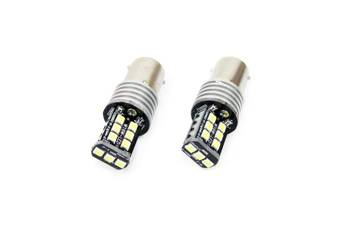 Żarówki LED CANBUS 2835 15SMD 1156 BA15S P21W R10W R5W White 12V 24V AMIO-01293