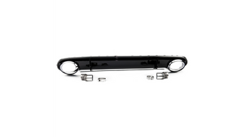 Tylny dyfuzor wraz z końcówkami wydechu AUDI A4 B8 przed liftem 2008-2011