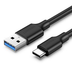 Kabel USB do USB-C 3.0 UGREEN US184 1.5m (czarny)