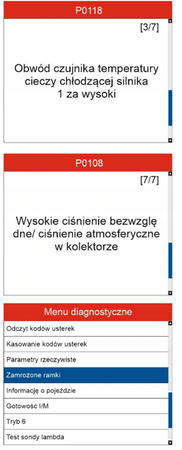 TESTER DIAGNOSTYCZNY RS100PRO OBD2 JEZYK POLSKI