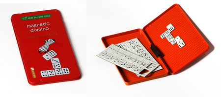 Gra magnetyczna The Purple Cow - Domino