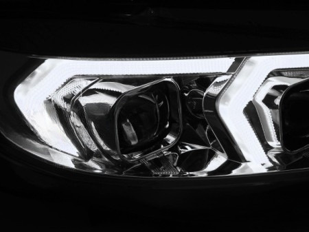 Reflektory lampy ksenonowe chrom  BMW F32 F33 xenon