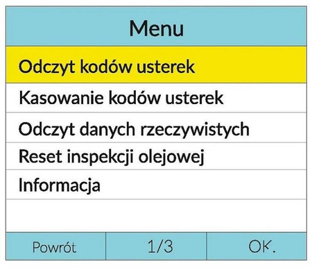 SKANER BMW/MINI + OBD2 CAN RS600 FULL POLSKI JEZYK