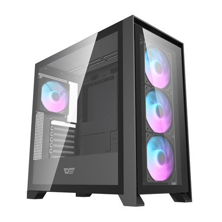 Obudowa komputerowa Darkflash DRX90 glass (czarny)