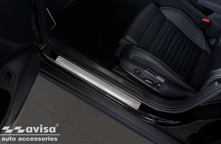 Nakładki progowe do Volkswagen Passat B8 (Stal)