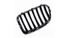 Grill sportowy pojedyncze żeberka Matt Black BMW X1 E84 2009-2015