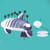 Puzzle 3D Apli Kids Ocean - Orka