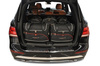 MERCEDES-BENZ GLE SUV 2015-2018 TORBY DO BAGAŻNIKA 5 SZT