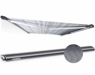 Markiza dachowa PerfectRoof PR2000 2,6 m Antracyt/Horizon Grey