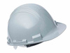 Kask ochronny HDPE, regulowany 53-63 cm, szary
