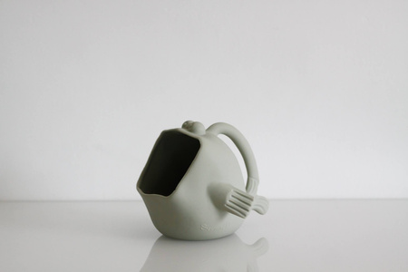 Silikonowy Czerpak Rozdymka Scrunch - Szałwiowy