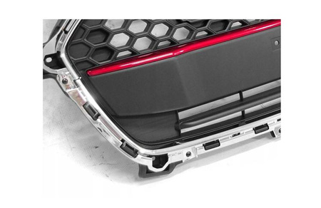 GRILL ATRAPA SUZUKI SWIFT VI 17- CHROME RED LINE