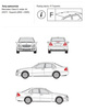 Bagażnik dachowy CRUZ AIRO FUSE Mercedes E W211 sedan