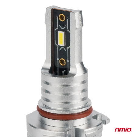 Żarówki samochodowe LED seria H-mini HB3 9005/HIR1 9011/H10 6500K Canbus AMIO-03334