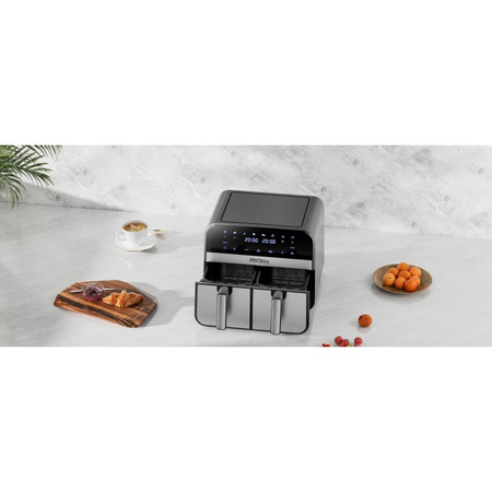 FRYTKOWNICA BEZTŁUSZCZOWA AIRFRYER 9L 2500W DWIE KOMORY +LCD KD4180