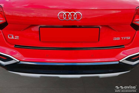 Nakładka na zderzak tylny do AUDI Q2 (Czarna)