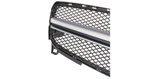 Grill sportowy Matt Silver A-Type MERCEDES A-Class W176 Facelift 2015-2018