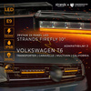 LED BAR Zestaw lamp oświetlenie LED w grill do VW CALIFORNIA T6 2015-2019