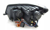 Lampy Vw Touran II 10-15 black tube drl dts led