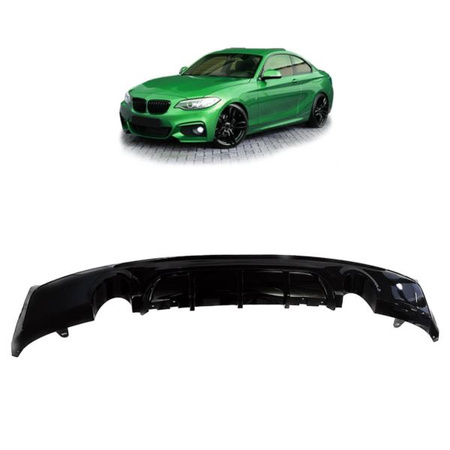 DYFUZOR BMW F22 F23 12- LOOK PERFROMANCE -o--o- GL