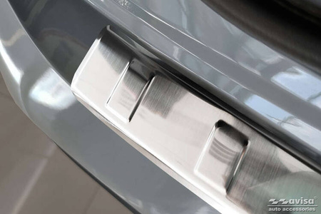Nakładka na zderzak tylny Nissan Qashqai 3 (Stal)