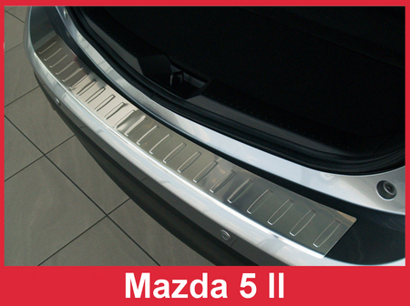 Mazda  5 II CW / Premacy III Nakładka (listwa) ochronna na zderzak tylny