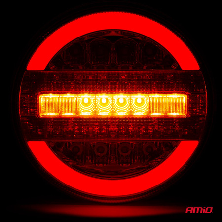 Lampa tylna zespolona LED RCL-07-LR dynamiczna lewa prawa AMIO-02372