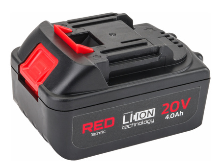 Klucz AKUMULATOROWY Udarowy do Kół 20V 4Ah 380Nm RED TECHNIC RTAKU0026