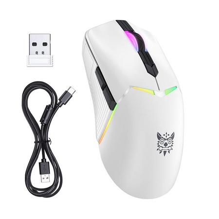 Mysz gamingowa ONIKUMA CW928 (biała)
