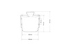 Oil catch tank grodziowy 1L 10mm TurboWorks Silver