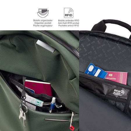 Plecak Back To Work Miquelrius - Zielony 22L