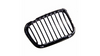 Grill sportowy pojedyncze żeberka Gloss Black  BMW 3 (E46) Sedan Compact Touring przed liftem 1998-2001