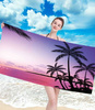 RĘCZNIK PLAŻOWY KĄPIELOWY 100 X 180 CM MIKROFIBRA DUŻY SZYBKOSCHNĄCY MIĘKKI KOLOROWY