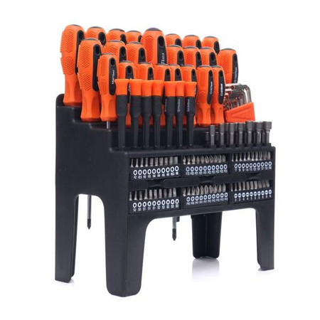 Zestaw śrubokrętów i bitów 122 el. KD10958