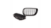 Grill sportowy podwójne żeberka Gloss Black BMW 3 E46 Compact Facelift 2001-2005