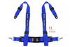 Pasy sportowe 4p 2" Blue - Pro Sport