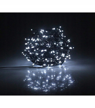 LAMPKI CHOINKOWE 200 LED ZEWNĘTRZNE WEWNĘTRZNE 20M OŚWIETLENIE ŚWIĄTECZNE