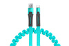 Kabel USB USB-C sprężynujący 1.2 m UC-14 AMIO-02531