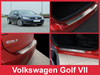 Zestaw (Nakładka na zderzak tylny + nakładki progowe) do Volkswagen Golf 7