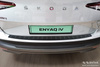 Nakładka na zderzak tylny Skoda Enyaq iV (Czarny Mat)