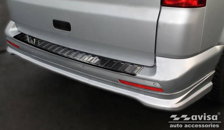 Nakładka na zderzak tylny do Volkswagen Transporter T5 (Czarna)