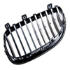 GRILL NERKI BMW E60 E61 03-10 SINGLE GLOSSY BLACK