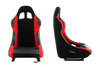 Fotel sportowy MONZA RACE PLUS Welur Red
